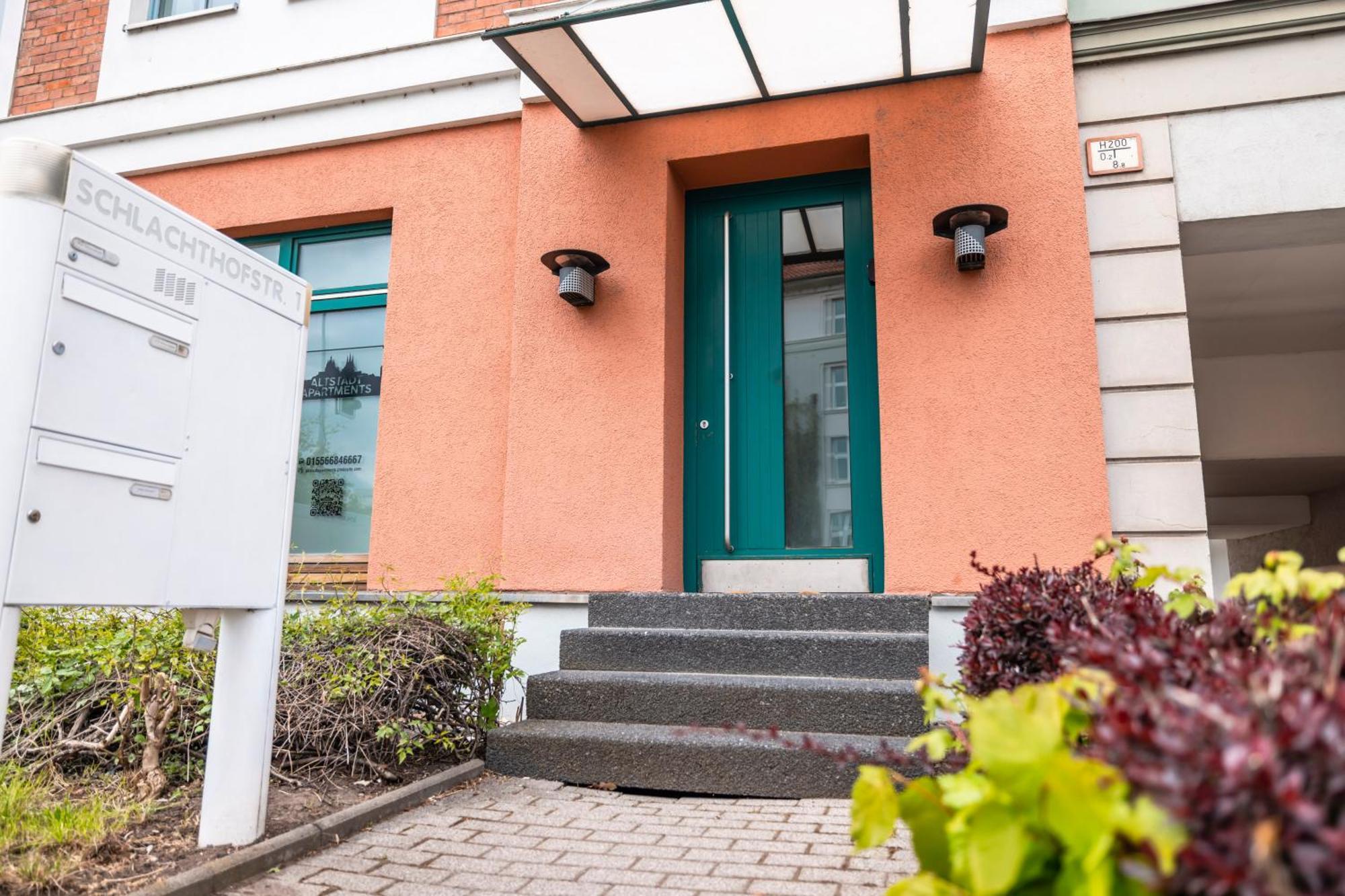 Maisonette Rustic Altstadt Zentral-Wlan-Parkplatz Erfurt Exterior foto